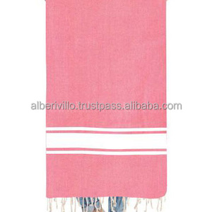 ผ้าเช็ดตัวผ้าฝ้ายทอมือแบบตุรกีแห้งเร็วสำหรับอาบน้ำชายหาด - Product Image 5