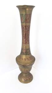 Nuevo Florero de Metal Estilo Antiguo Moderno, Florero de Mesa Personalizado Hecho de Latón a Precio Económico - Product Image 6