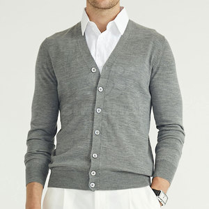 Cardigan pour homme en tricot doux, style boutonné, décontracté, à porter au quotidien, mode hiver, cardigan pour homme - Product Image 6