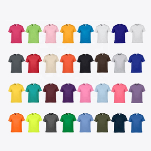 เสื้อยืดคอกลมแขนสั้นผ้าฝ้าย 180gsm พิมพ์ลายโลโก้ตามสั่ง ทรงปกติ ใส่ได้ทั้งชายและหญิง สวมใส่สบายๆ - Product Image 2