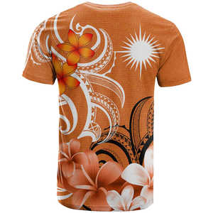 Men's Short Sleeve Floral Print T-<b>Shirt</b> Regular Fit O-Neck Sublimation Transfer <b>100</b>% <b>Polyester</b> Breathable Casual Style - Product Image 5