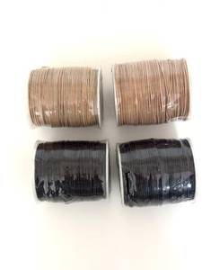 Wholesale Waxed Leather Cord 100m Roll <b>Strong</b> Flexible Round Leather <b>String</b> for Jewelry Making Crafts & Accessories - Product Image 4