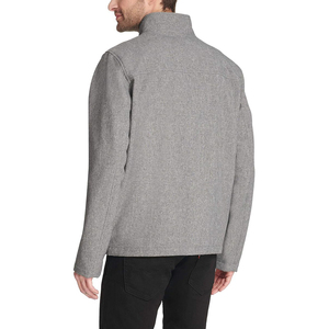 2026 Lightweight Fashion <b>Men's</b> Canvas Hooded <b>Jacket</b> Autumn Wholesale High Quality Waterproof Stand Collar Breathable Front - Product Image 3