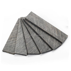 Handmade Premium Eco-Friendly Modern Rectangle Buffalo Horn Scales Durable Organic <b>Sandblasted</b> Material Knife Handles Handicraft - Product Image 1