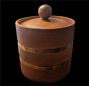 Seau à glace en bois 100% naturel, best-seller, refroidisseur à vin rouge en bois pour accessoires de bar - Product Image 6