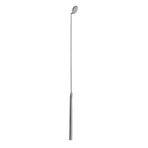 Laryngeal Mirror 16mm Chromeback #2 Stainless Steel Handle ENT Diagnostic Throat Examination <b>Surgical</b> <b>Instrument</b> - Product Image 3