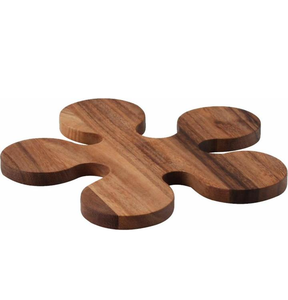 Wood Trivet 3 Pieces Wood Triangle Trivet <b>Set</b> <b>Mats</b> & Pads Customized Shape Heat Resistant Pot Holder - Product Image 4