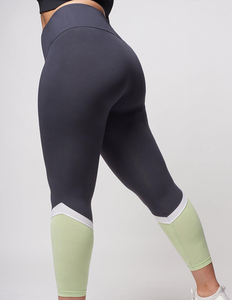 Leggings de sport pour femmes de qualité supérieure, taille haute, extensibles, pantalons de yoga et de fitness, tissu en nylon et élasthanne, doux et respirant, pour femmes - Product Image 5