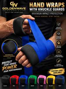 Protection des doigts de boxe de qualité supérieure, fabriquée en usine, pour Muay Thai, arts martiaux, entraînement de kickboxing. - Product Image 6