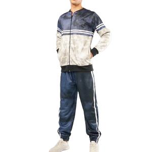 Conjunto Deportivo Personalizado al por Mayor de Pakistán, Traje Deportivo de Invierno, Cintura Elástica, Informal, de Forro Polar, Manga Larga, Estampado, 100% Algodón, con Capucha, para Hombre - Product Image 1