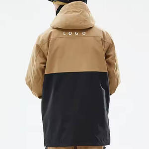Chaqueta de Esquí Impermeable y Cortavientos para Hombre, con Capucha, Tipo Anorak, para Snowboard, Invierno, Deportes de Montaña, Abrigo Térmico - Product Image 3