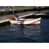 Yate Deportivo de Fibra de Vidrio y Madera con Impresión UV Personalizada Atkin Cabin Boy, Crucero Clásico de Cabina Pequeña K267