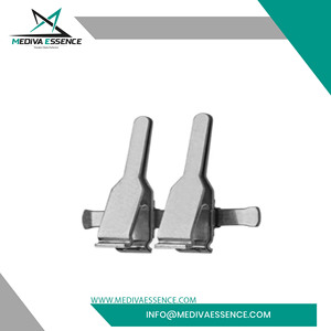 Microvascular Double <b>Clamps</b> Approximator <b>Frame</b> Length 8mm Arteries Stainless Steel Manual CE Certified - Product Image 5