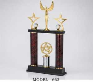 •Durable big metal trophy made from premium quality materials. - Product Image 2