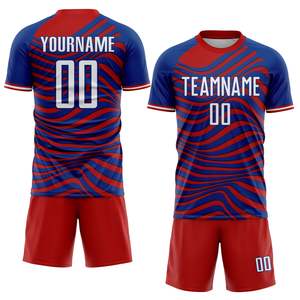 ชุดฟุตบอลสั่งทำ MOQ ต่ำ เสื้อฟุตบอล กางเกงฟุตบอล แบรนด์ส่วนตัวสำหรับร้านค้าทีมและโค้ช - Product Image 1