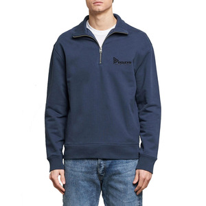 Sweat-shirt décontracté unisexe à capuche zippée avec logo personnalisé, en polyester/coton 280 g/m², avec poches, pour l'automne, impression numérique, vente en gros - Product Image 3