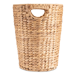 Wholesale Vietnam Eco-Friendly Water Hyacinth Wastebasket Natural Woven Rubbish <b>Bin</b> Minimalist Seagrass Waste Basket Home - Product Image 2