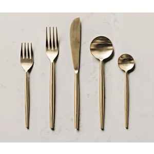 Ensemble de cuillères à salade en acier inoxydable de qualité supérieure, compatibles lave-vaisselle, pour la cuisine, les hôtels, les maisons, qualité d'exportation, vente en gros - Product Image 2