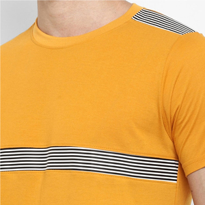 ผู้ผลิตมืออาชีพ เสื้อยืดผู้ชายผ้าฝ้าย 100% ระบายอากาศได้ดี สินค้ามาใหม่ ขายดี รับผลิตตามแบบ OEM - Product Image 5