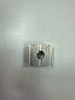 Écrou hexagonal M10 métrique en alliage d'aluminium galvanisé classe 8, entièrement fileté, droit, autobloquant, longueur 0,61, pour usage industriel