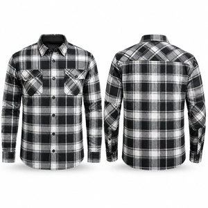 Motorbike Flannel <b>Shirt</b> Biker Riding <b>Shirt</b> <b>Motorcycle</b> Plaid <b>Shirt</b> Armored Riding Wear Wholesale <b>Motorcycle</b> Apparel - Product Image 1