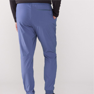 Men's Lightweight High-Waisted Canvas Sport <b>Trousers</b> Breathable Quick Dry <b>Elastic</b> <b>Waist</b> for Wash Custom Logo Casual - Product Image 2