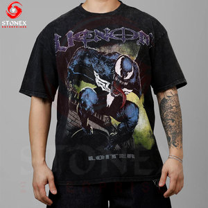 T-shirts en coton à séchage rapide, impression surdimensionnée, impression et logo personnalisés pour hommes, avec plusieurs designs. - Product Image 1