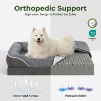 Lit pour chien de style grotte en velours écologique, douillet et chaud, lavable, confortable et sécurisé – Offre spéciale