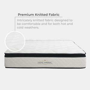 Colchón Ultra Edge Support de 12.5'' con Muelles Ensacados de 5 Zonas, Extra Suave, con Funda de Tela, Goodnite, 31cm, Diseño Asiático para Dormitorio - Product Image 5