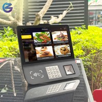 Commande alimentaire interactive Android Touch POS Screen pour les cafés express Grab and Go Outlets et les stations de boissons