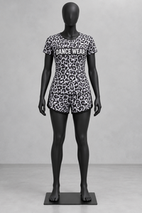 Custom <b>Dance</b> Wear Set Women <b>Dance</b> Practice Outfit <b>Crop</b> <b>Top</b> T Shirt Shorts Sublimation <b>Dance</b> Team Training Sportswear OEM ODM - Product Image 4