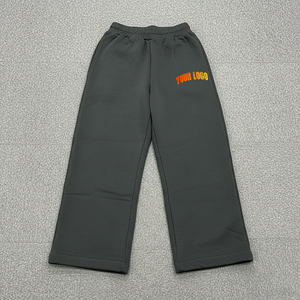 Premium Quality Casual Streetwear <b>Men's</b> Canvas Pants 100% Cotton Breathable Eco-Friendly Oversize Baggy Fit Straight - Product Image 1