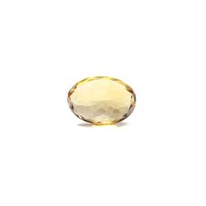 Emerald Cut Natural Citrine Loose Gemstone-4.15 Carat Faceted 6mm with Color Play for Fine Jewelry - Product Image 2