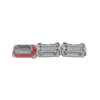 12 pines DEUTSCH DT15 Straight DT PCB Header Connector Montaje en panel Gris Auto Connector