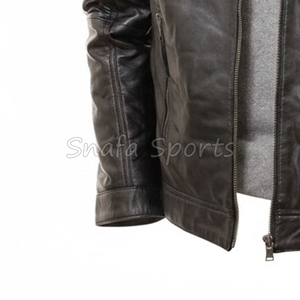 <b>Men's</b> Fashion Design New Arrival Leather <b>Jacket</b> Premium Quality Leather <b>Jacket</b> For <b>Man</b> In Wholesale Price - Product Image 4