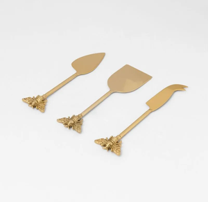 Brass <b>Cheese</b> <b>Set</b> Sustainable Fish Handle Cutlery Flatware Utensil <b>Set</b> Special Occasions Hand Carved Brass <b>Cheese</b> <b>Sets</b> - Product Image 5