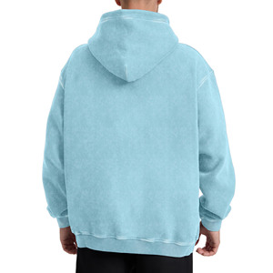 Sudaderas con Capucha de Felpa para Hombre, Estilo Casual de Invierno 2025, Venta al Por Mayor de Fábrica, Mezcla de Algodón, OEM, Logotipo Personalizado, Secado Rápido y Transpirable - Product Image 2