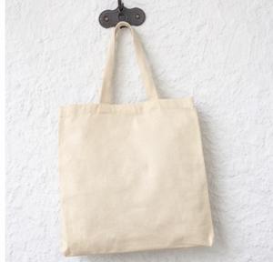 กระเป๋าช้อปปิ้งแบบมีหูหิ้ว ปรับแต่งได้ พิมพ์ลายตามสั่ง ทันสมัย ใช้ซ้ำได้ เป็นมิตรกับสิ่งแวดล้อม ผลิตจากผ้าฝ้าย 100% คุณภาพสูง - Product Image 6