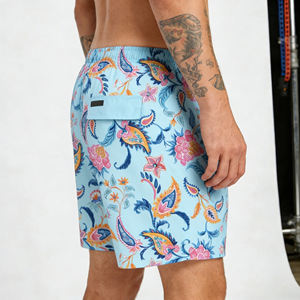 Shorts de playa tipo cargo, shorts deportivos para hombre con bolsillo, elásticos en 4 direcciones, de secado rápido, transpirables, para entrenamiento, impermeables. - Product Image 2