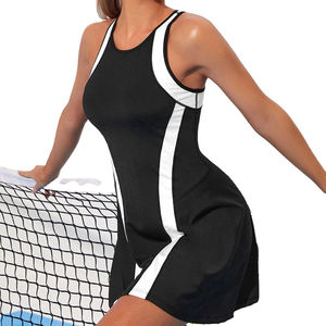 ชุดเดรสเสื้อเจอร์ซีย์เน็ตบอลสีม่วงสำหรับผู้หญิง ออกแบบโลโก้ได้ตามต้องการ เรียบหรู เซ็กซี่ ราคาประหยัด ชุดยูนิฟอร์ม โพลีเอสเตอร์ 100% คุณภาพสูง รับสั่งทำ - Product Image 5