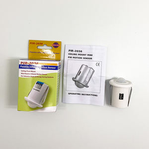 Sensor de Movimiento PIR-2036-AM para Montaje en Techo, Mini Detector de 12V CC para Sistemas de Alarma, Sensor de Movimiento de Posición - Product Image 2