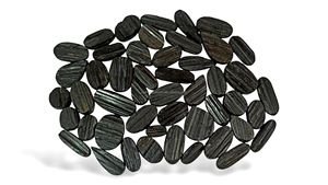 Radha Arts Cabochon de tourmaline noire naturelle Druzy, pierre précieuse en vrac du Rajasthan, 20-35mm, pour la guérison spirituelle et la fabrication de bijoux - Product Image 4