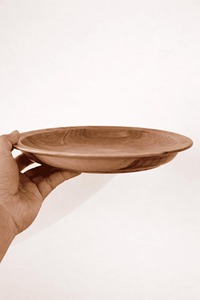 Plato de Servir de Madera de Paulownia, Hecho a Mano, para Decoración del Hogar, Fiestas, Centro de Mesa para Bodas - Product Image 2