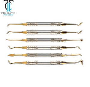 Kit d'instruments de restauration composite de qualité supérieure, outils de sculpture pour la pose de composites dentaires, réutilisables en acier inoxydable - Product Image 1