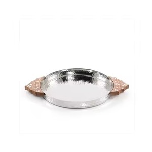 Plateau à chocolat en acier inoxydable écologique exclusif, plateau de service décoratif pour chocolat et bonbons, décoration d'intérieur - Product Image 2