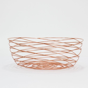 Modern Style Gold Metal Wire Fruit <b>Basket</b> Decorative Iron Art Fruit Bowl <b>Large</b> Capacity Vegetable Snack <b>Storage</b> Tray Centerpiece - Product Image 6