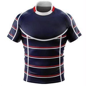 100% Polyester Adult Size Rugby Uniform Quick Dry Plus Size Design Custom made Breathable New Rugby Football Wear - Product Image 4