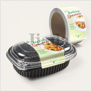ฉลากขวดอาหารแบบกันน้ำ PVC PET แบบกำหนดเอง พร้อมปั๊มทอง พิมพ์ UV - Product Image 5