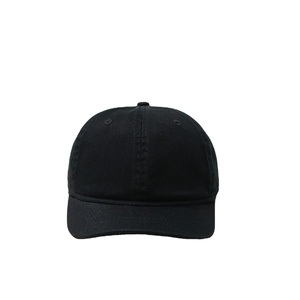 Haute qualité en gros unisexe 100% coton sergé 6 panneaux casquette de Baseball réglable chapeau avec boucle en métal broderie Patch - Product Image 3