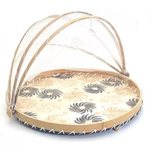 Support à gâteau en bois de qualité supérieure avec garniture métallique et poignée annulaire, design multi-niveaux pour mariages et fêtes, accessoires de présentation de gâteaux - Product Image 5